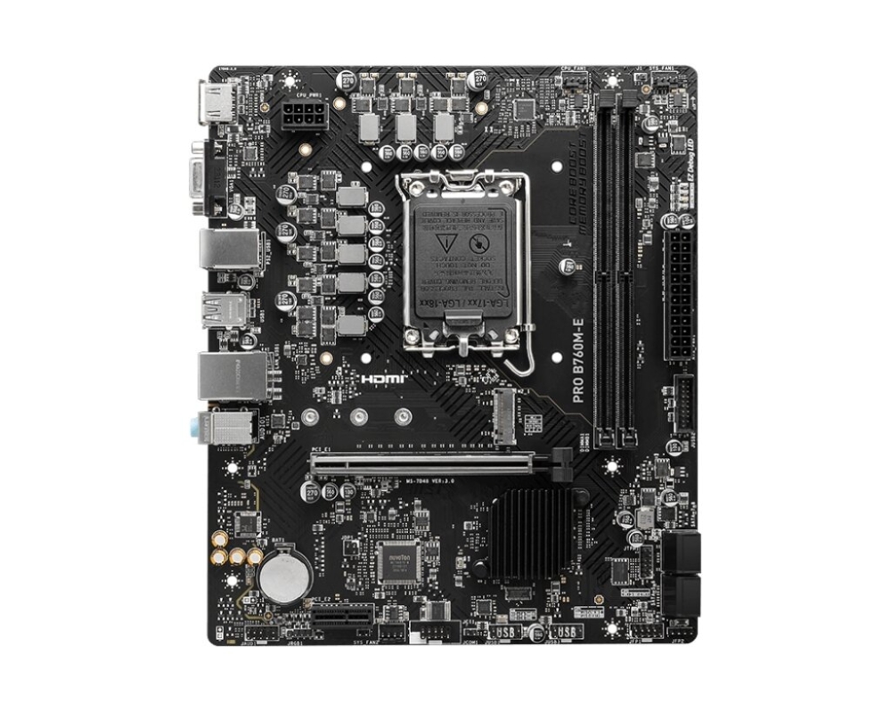   MSI PRO B760M-E LGA1700