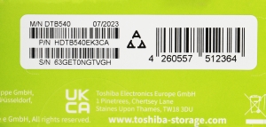    TOSHIBA Canvio Basics HDTB540EK3CA 4TB 2.5 USB 3.2 Gen 1 black ( HDTB440
