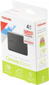    TOSHIBA Canvio Basics HDTB540EK3CA 4TB 2.5 USB 3.2 Gen 1 black ( HDTB440