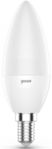   Gauss 6W E14 RGBW+ LED 1/10/100