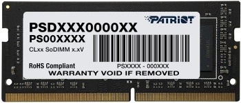   Patriot 8Gb DDR4 3200Mhz PC25600, SO-DIMM Signature (PSD48G320081S) (retail)