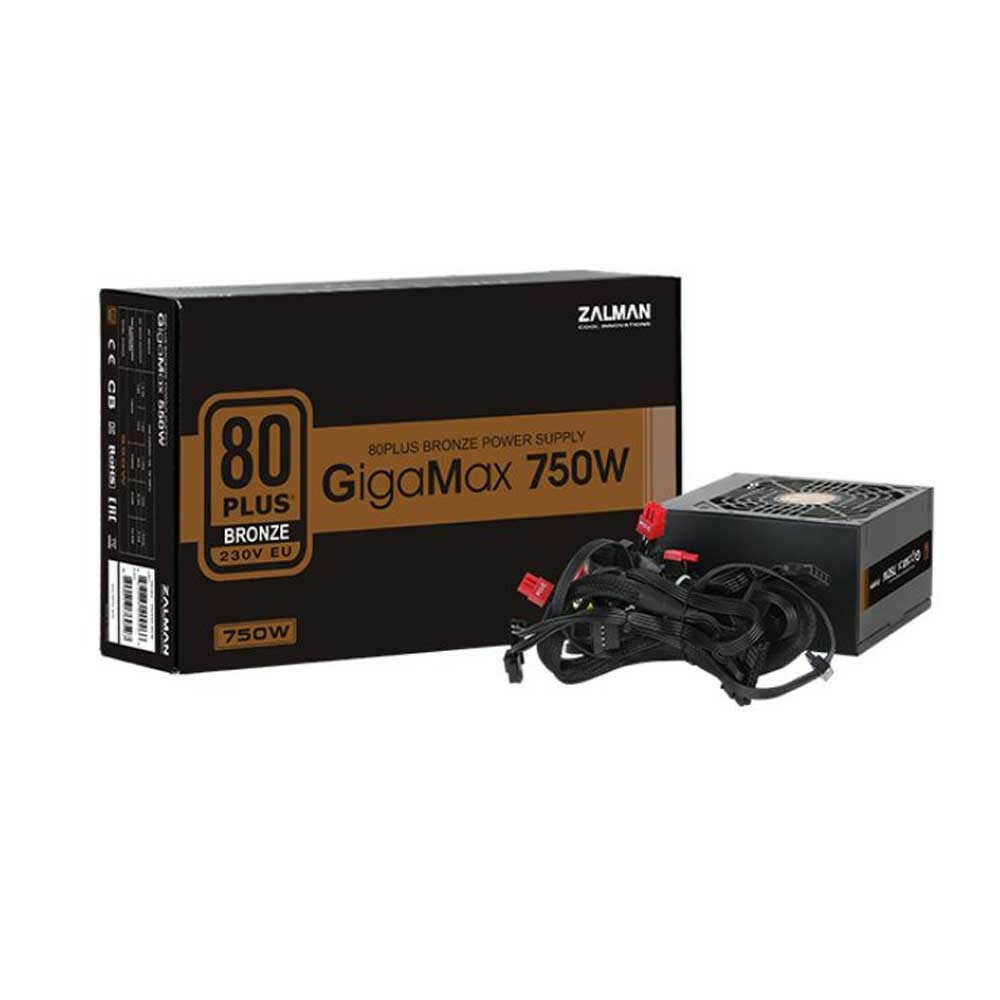  Zalman ZM750-GVII, 750W, ATX12V v2.31, EPS, APFC, 12cm Fan, 80+ Bronze, Retail