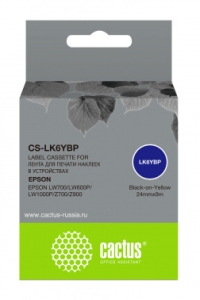   Cactus CS-LK6YBP   Epson LW700/LW600P/LW1000P/Z700/Z900
