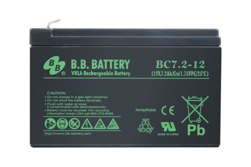  B.B.Battery BC 7.2-12 (12V 7.2Ah)