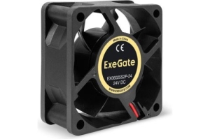  24 DC ExeGate EX06025S2P-24 (60x60x25 , Sleeve bearing ( ), 2pin, 5