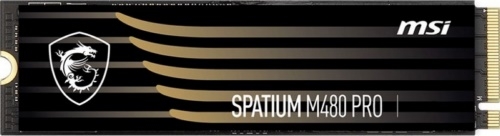 Накопитель SSD MSI 2TB SPATIUM M480 PRO Скорость записи 7000 Мб/сек. Скорость чтения 7400 Мб/сек. TB