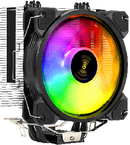  ExeGate Dark Magic EXX400V2-PWM.RGB (Al+Cu,  , 4 ., LGA775/1150/1151/1