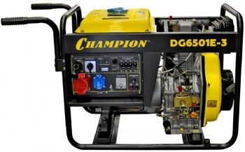  CHAMPION DG6501E-3  6.2/6.8 8.9 12.5 103 1.7/ 12V . .  