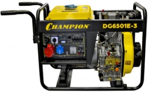  CHAMPION DG6501E-3  6.2/6.8 8.9 12.5 103 1.7/ 12V . .  