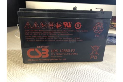  CSB 12V 10,5Ah UPS12580  F2