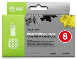   Cactus CS-CLI8Y   Canon MP470 MP500 MP510 MP520 MP530 (12ml)