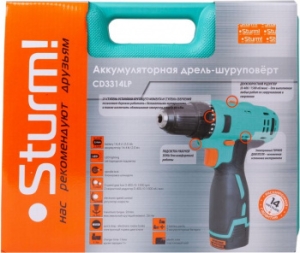  Sturm CD3314LP . Sturm! 14.4, Li-Ion, 2 ., 2 ., 2,0 , ., ,  [C