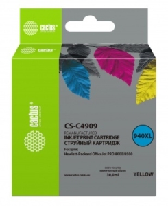  Cactus CS-C4909   940 HP OfficeJet PRO 8000/8500 (30ml)