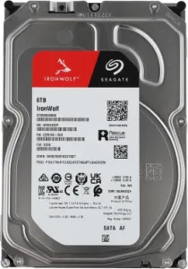   6TB Seagate Ironwolf (ST6000VN006) {SATA 6.0Gb/s, 5400 rpm, 256mb buffer, 3.5, NAS}