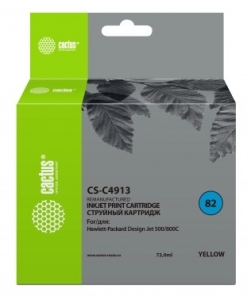   Cactus CS-C4913   82 HP Design Jet 500/800C (72ml)