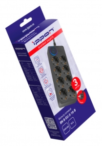   Ippon BK-8-EU-3-16-B 3 (8 )  ()