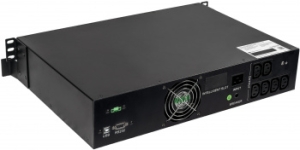  Systeme Electri Smart-Save SMT, 2000VA/1320W, RM 2U, Line-Interactive, LCD, Out: 230V 6xC13, SN