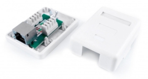   Hyperline SB1-1-8P8C-C6-SH-WH RJ-45(8P8C),  6, , 