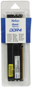   Netac 8GB DDR4 3200MHz CL16 1.35V/NTBSD4P32SP-08  RTL PC4-25600 288-pin single ra