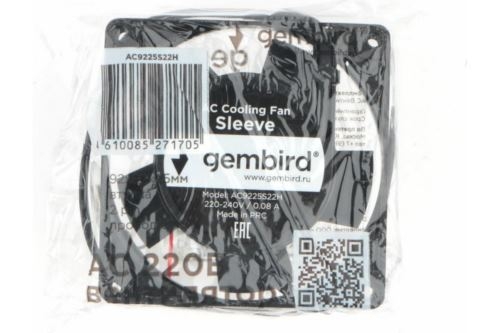  Gembird, 92x92x25, AC, 220, , 2 pin,  30 