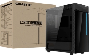  GIGABYTE C200 GLASS MidiTower  / ATX MicroATX MiniITX   GB-C200G
