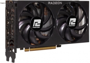  PowerColor PCI-E 4.0 RX 7600 8G-F AMD Radeon RX 7600 8Gb 128bit GDDR6 2250/18000 HDMIx1 D