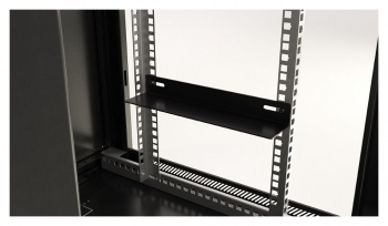   Hyperline TWB-0645-GP-RAL9004 19- (19), 6U, 367x 600 450,  