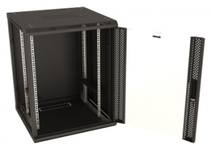   Hyperline TWB-0645-GP-RAL9004 19- (19), 6U, 367x 600 450,  