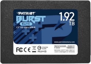  SSD Patriot Burst Elite 1,92TB, SATA 2.5, PBE192TS25SSDR, 450/320, RET