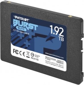  SSD Patriot Burst Elite 1,92TB, SATA 2.5, PBE192TS25SSDR, 450/320, RET
