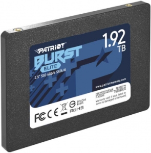  SSD Patriot Burst Elite 1,92TB, SATA 2.5, PBE192TS25SSDR, 450/320, RET