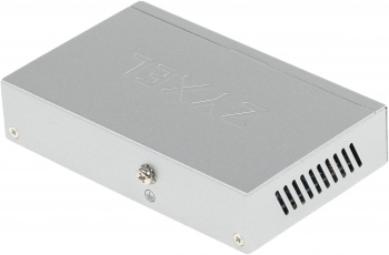  Zyxel GS1005HP Switch PoE +, 5xGE (4xPoE +), desktop, metal, silent, PoE budget 60 W
