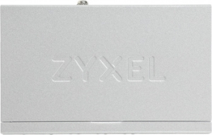  Zyxel GS1005HP Switch PoE +, 5xGE (4xPoE +), desktop, metal, silent, PoE budget 60 W