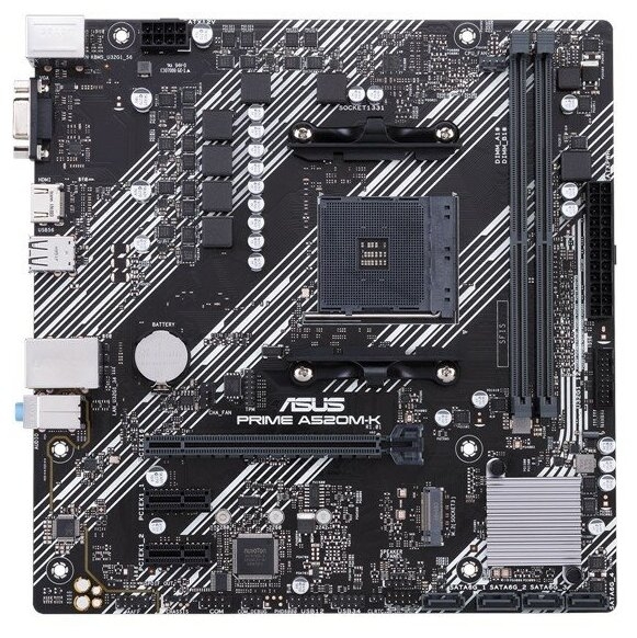   ASUS PRIME A520M-K Socket AM4
