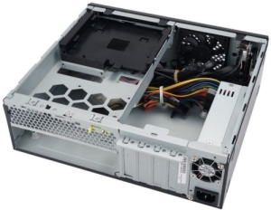  Slim Desktop INWIN  CJ708BL IP-S265AU7-2 80plus Bronze, U3*2+U2*2+A(HD)+TYPE 3.1C + FAN 80*15