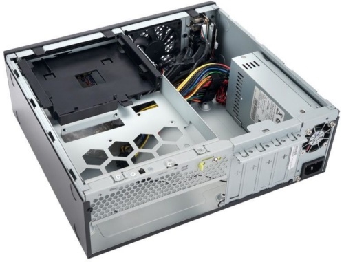  Slim Desktop INWIN  CJ708BL IP-S265AU7-2 80plus Bronze, U3*2+U2*2+A(HD)+TYPE 3.1C + FAN 80*15