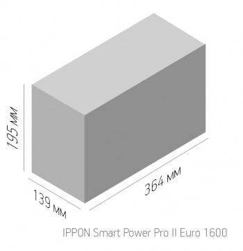    Ippon Smart Power Pro II Euro 1600 960 1600 
