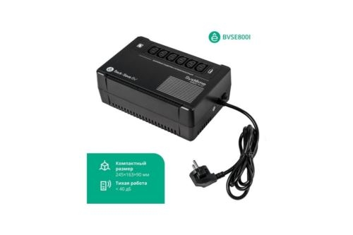  Systeme Electri Back-Save, 800VA/480W, 230V, Line-Interactive, AVR, 6xC13 Outlets, USB charge(t