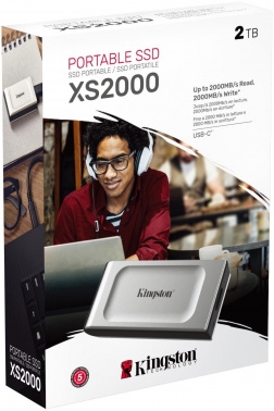    Kingston 2TB Portable SSD XS2000