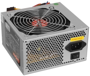   550W ExeGate EX282069RUS-S UN550 (ATX, SC, 12cm fan, 24pin, 4pin, PCIe, 3xSATA, 2xIDE, 