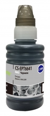 Чернила Cactus CS-EPT6641 черный (100мл) Epson L100