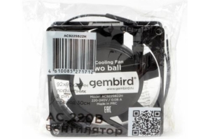  Gembird, 92x92x25, AC, 220, , 2 pin,  30 