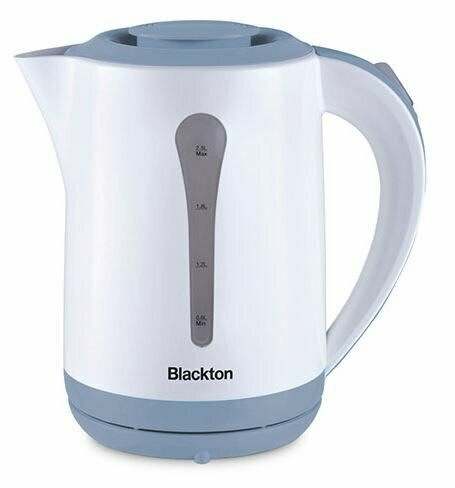 Чайник Blackton Bt KT1730P White-Turquoise, Мощность 2200 Вт, Объем 2.5 л,Дисковый нагревательный эл
