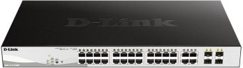  D-Link DGS-1210-28MP DGS-1210-28MP/F 24G 24PoE+ 370W 