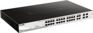  D-Link DGS-1210-28MP DGS-1210-28MP/F 24G 24PoE+ 370W 