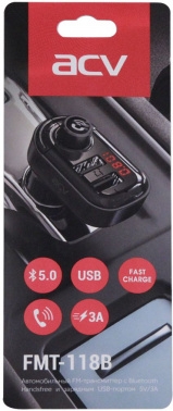  FM- ACV FMT-118B  MicroSD BT USB (37399)