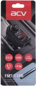  FM- ACV FMT-118B  MicroSD BT USB (37399)