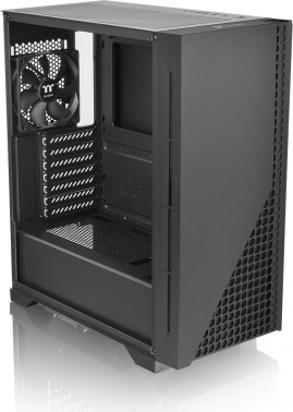  Thermaltake H330 TG CA-1R8-00M1WN-00 Black/Win/SPCC/Tempered Glass*1/120mm Standard Fan*1