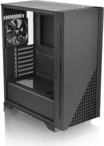  Thermaltake H330 TG CA-1R8-00M1WN-00 Black/Win/SPCC/Tempered Glass*1/120mm Standard Fan*1