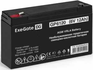  ExeGate GP6120 (6V 12Ah),  F1